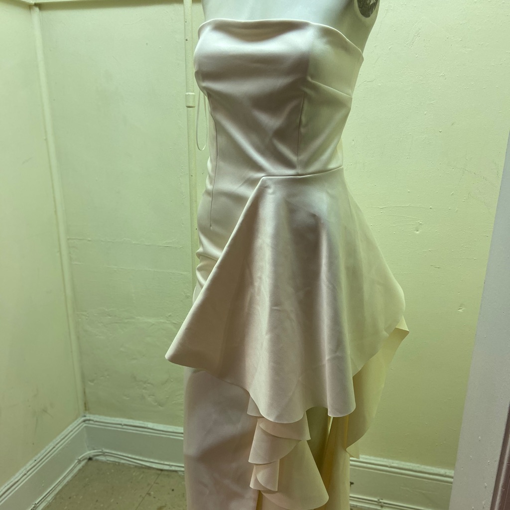 White Womens Elegant Dress
